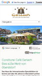 Mobile Screenshot of cafe-gerlach.de